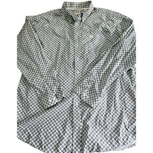 Siza 2XL - Men's Clinch Long Sleeved Button Down Dress Shirt